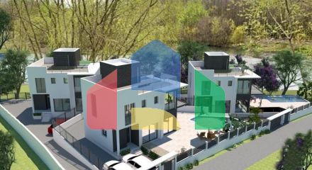Недавно построенная вилла с частным бассейном рядом с морем