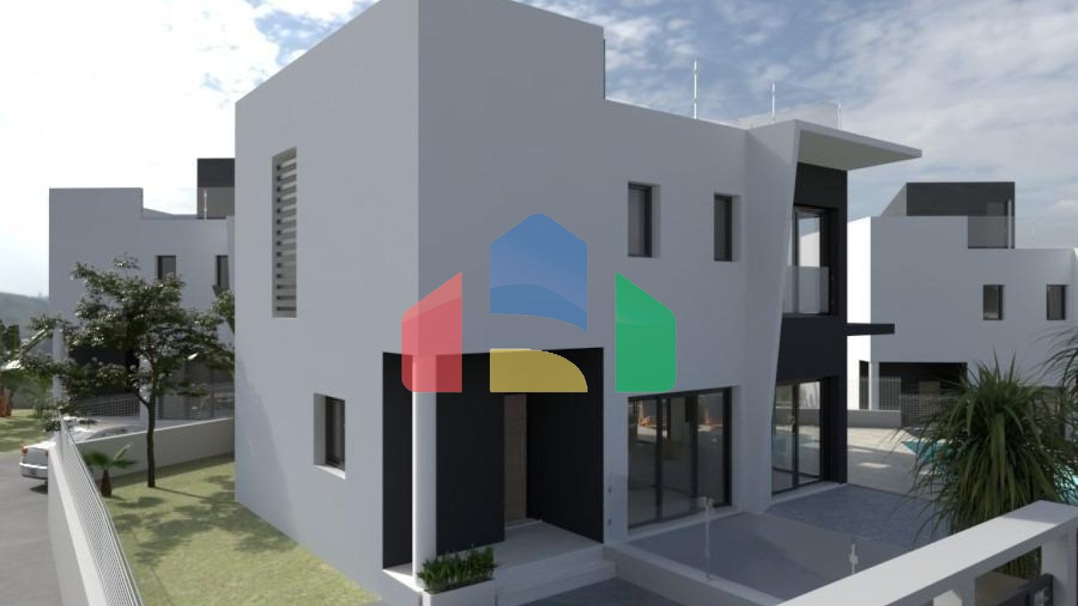 Недавно построенная вилла с частным бассейном рядом с морем