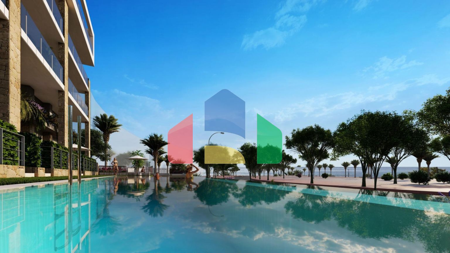 Роскошные апартаменты на берегу моря в Вильяхойосе с панорамным видом на Средиземное море