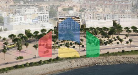 Роскошные апартаменты на берегу моря в Вильяхойосе с панорамным видом на Средиземное море