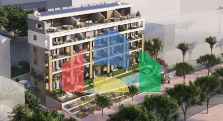 Роскошные апартаменты на берегу моря в Вильяхойосе с панорамным видом на Средиземное море