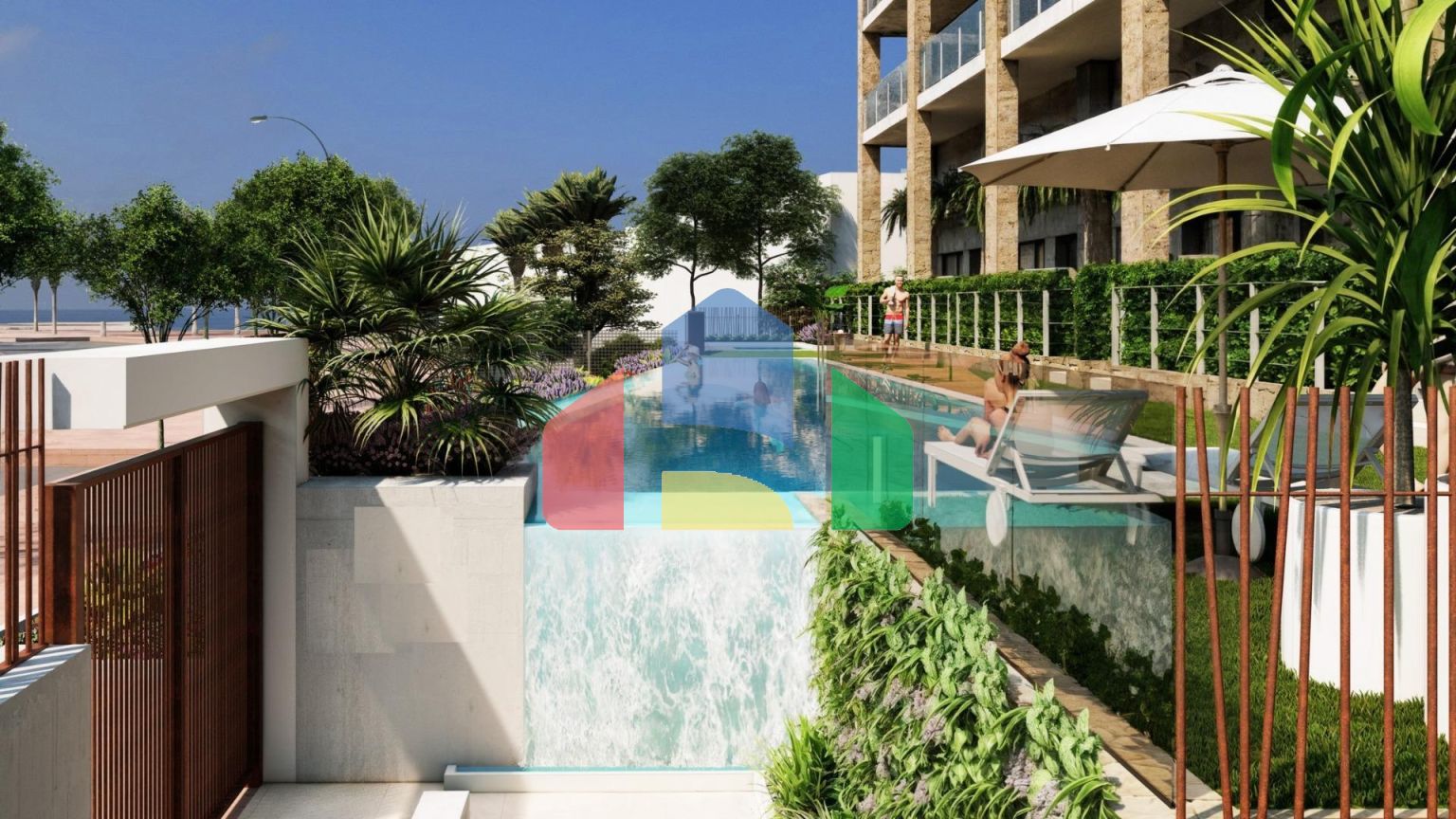 Роскошные апартаменты на берегу моря в Вильяхойосе с панорамным видом на Средиземное море