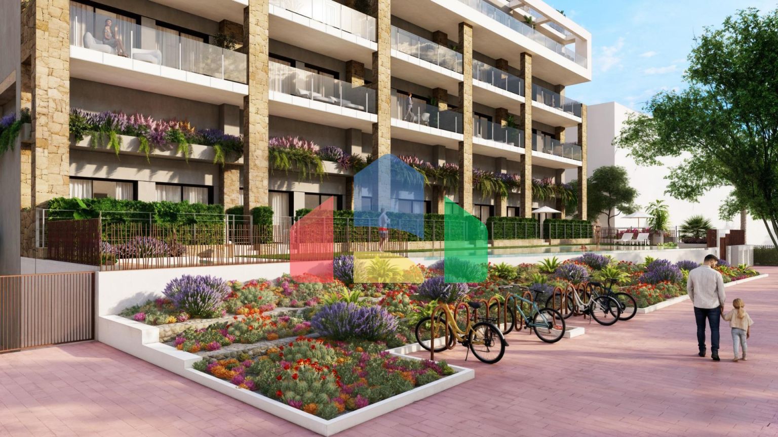 Роскошные апартаменты на берегу моря в Вильяхойосе с панорамным видом на Средиземное море