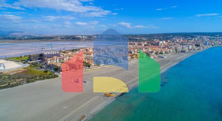 Эксклюзивная мансарда в Санта Пола с террасой и видом на море