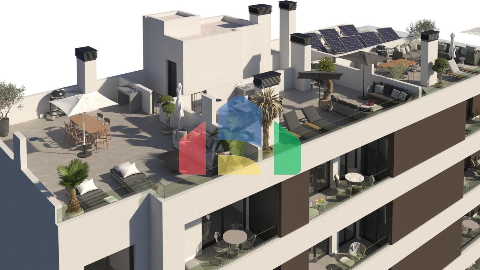 Современные новостройки в Санта-Пола всего в 500 метрах от пляжа