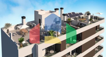 Современные новостройки в Санта-Пола всего в 500 метрах от пляжа