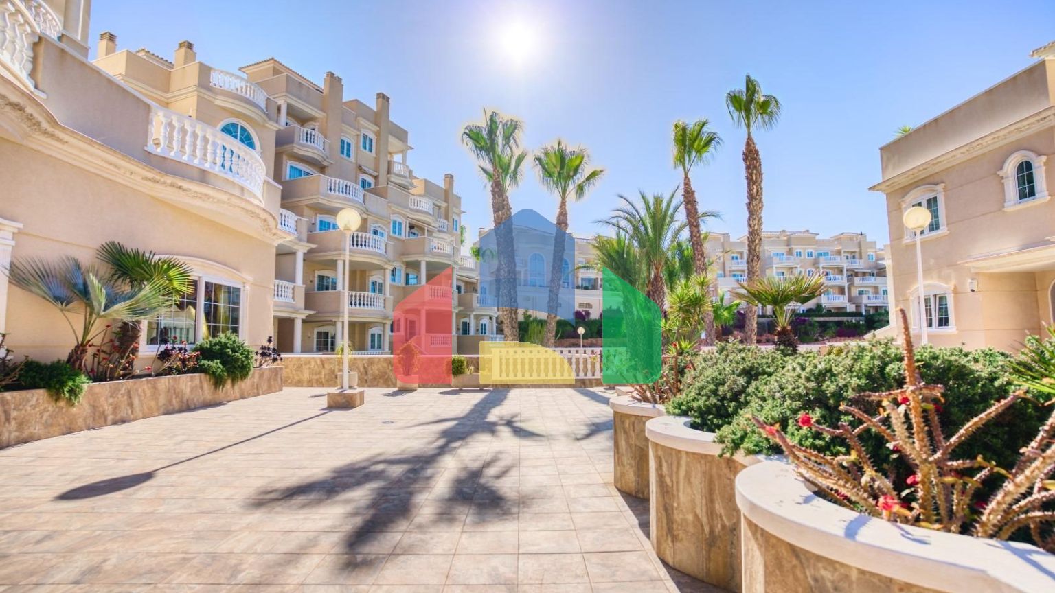 Квартира в средиземноморском стиле с видом на море в Guardamar дель Segura