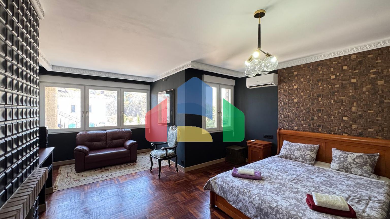 ШИКАРНАЯ ВИЛЛА В КАМПОАМОР 639 М2. 5 СПАЛЕН. 4 ВАННЫЕ КОМНАТЫ. ГАРАЖ. ПРИВАТНЫЙ БАССЕЙН. УЧАСТОК 800 М2. ПЛЯЖ В 650 ÐÐÐ¢Ð