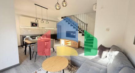 Exclusive semi-detached house with underfloor heating throughout the house after renovation