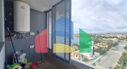 Эффектная мансарда в Пунта Прима, Ориуэла Коста с видом на море