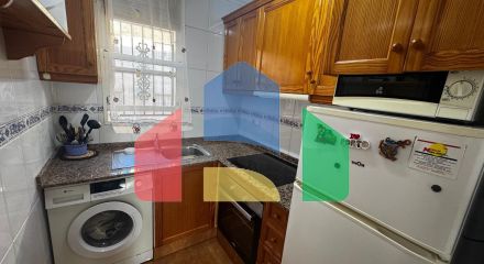 Южное бунгало, 2 спальни и общий бассейн в Ла Флориде (Ориуэла Коста)