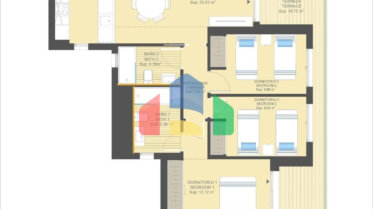 КВАРТИРА В ЭЛИТНОМ ЖИЛОМ КОМПЛЕКСЕ НА БЕРЕГУ МОРЯ