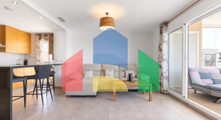 ШИКАРНЫЕ АПАРТАМЕНТЫ В ORIHUELA COSTA. 2 СПАЛЬНИ. 2 ВАННЫЕ КОМНАТЫ. ГАРАЖ И БАССЕЙН. ТЕРРАСА 16М2.