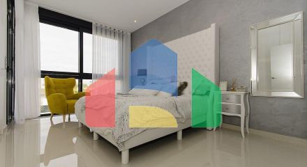 НОВАЯ ПОСТРОЕННАЯ ВИЛЛА В ORIHUELA COSTA (CAMPOAMOR)