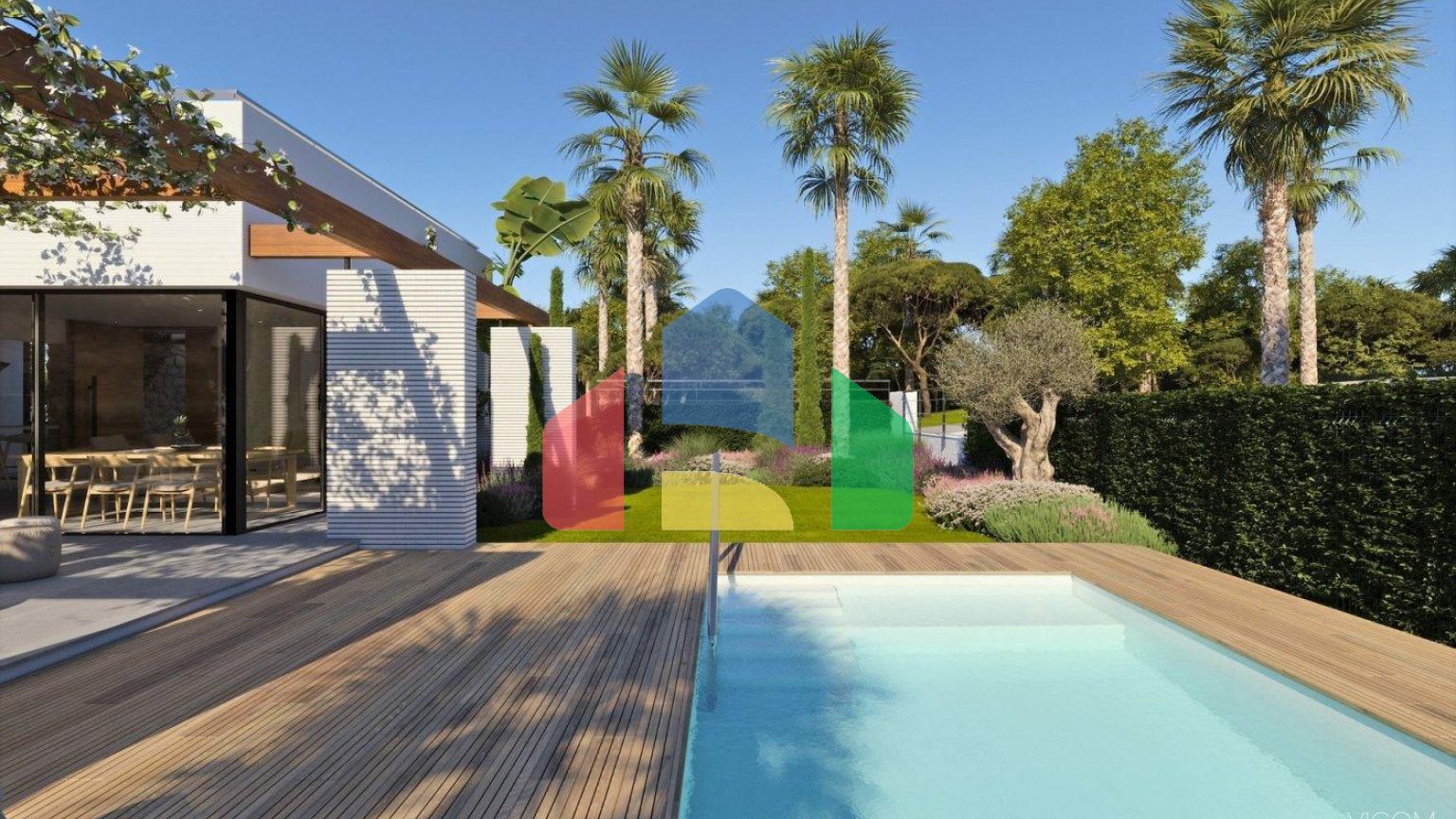 РОСКОШНЫЕ СОВЕРШЕННО НОВЫЕ ВИЛЛЫ В 2 МИНУТАХ ДО ПЛЯЖА АГУАМАРИНА