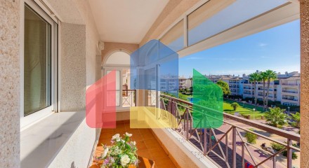 Laguna golf Playa Flamenca Элегантная квартира с 3 спальнями и 2 ванными комнатами на продажу