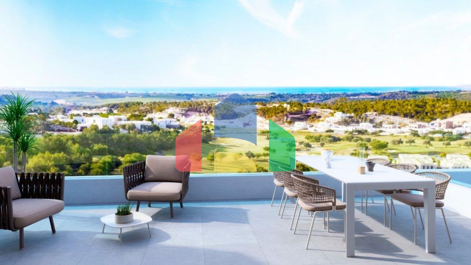 LIMONERO RESIDENCES-Роскошные апартаменты с видом на поле для гольфа и море