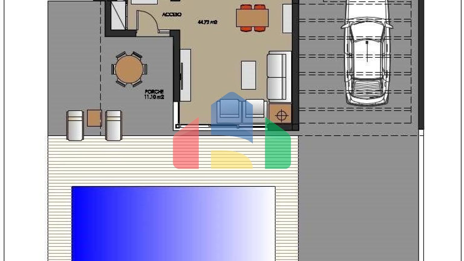 НОВАЯ ПОСТРОЕННАЯ ВИЛЛА В ORIHUELA COSTA (CAMPOAMOR)