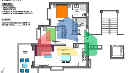 Великолепная квартира между морем и гольфом!