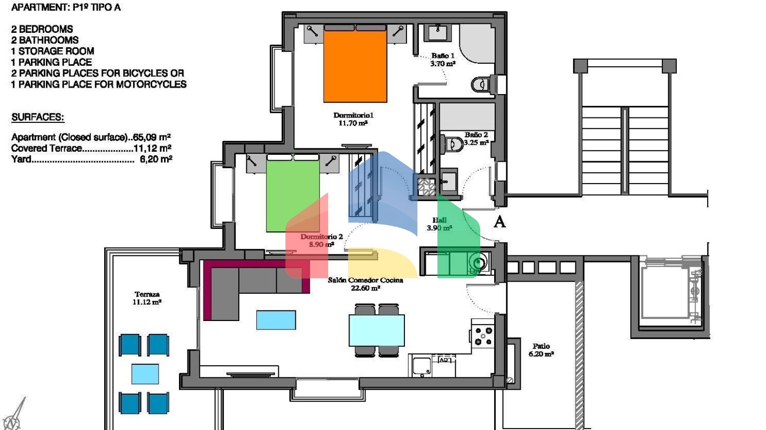 Великолепная квартира между морем и гольфом!
