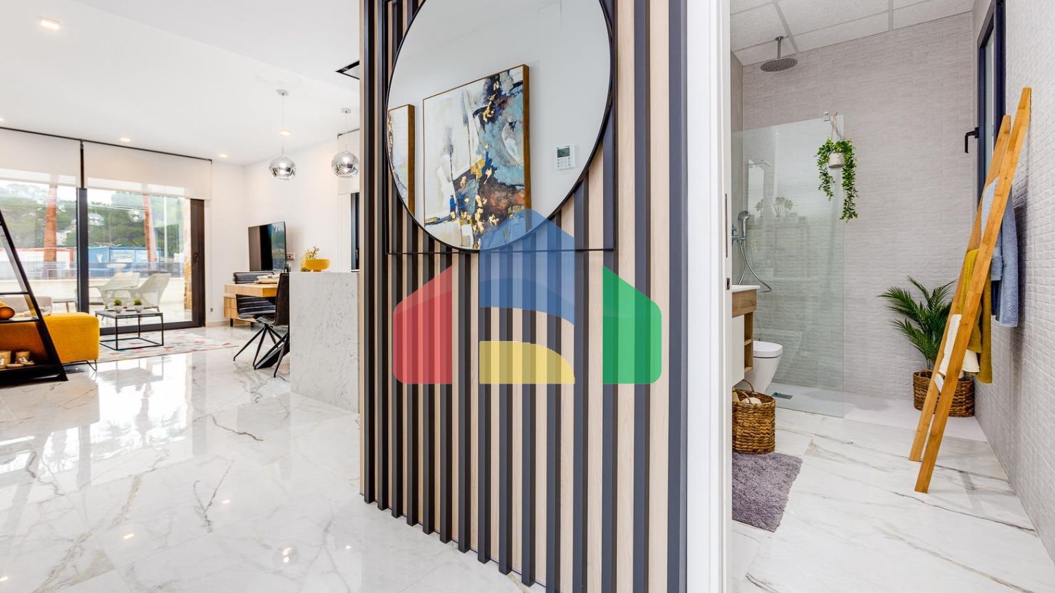 НОВОСТРОЙ В ПРИВАТНОМ КОМПЛЕКСЕ! 2 СПАЛЬНИ. 2 ВАННЫЕ КОМ. ГАРАЖ+КЛАДОВКА. САУНА. ТРЕН-ЗАЛ. ДЖАКУЗИ.