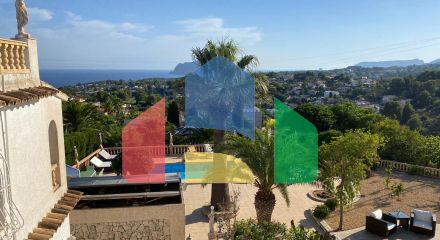 Великолепная вилла с прекрасным видом на Морайру и Кальпе