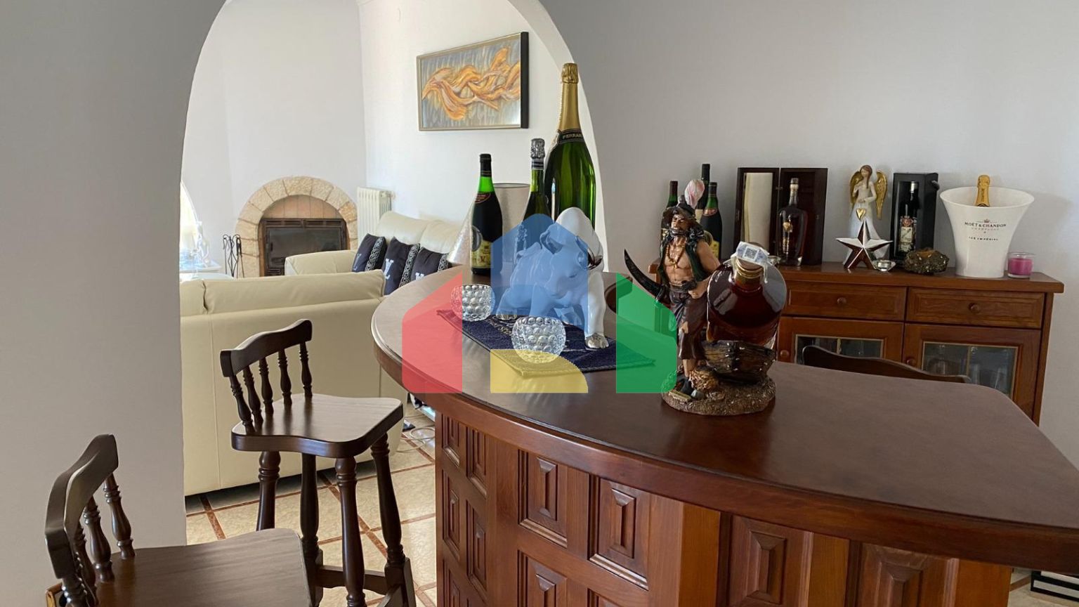 Великолепная вилла с прекрасным видом на Морайру и Кальпе