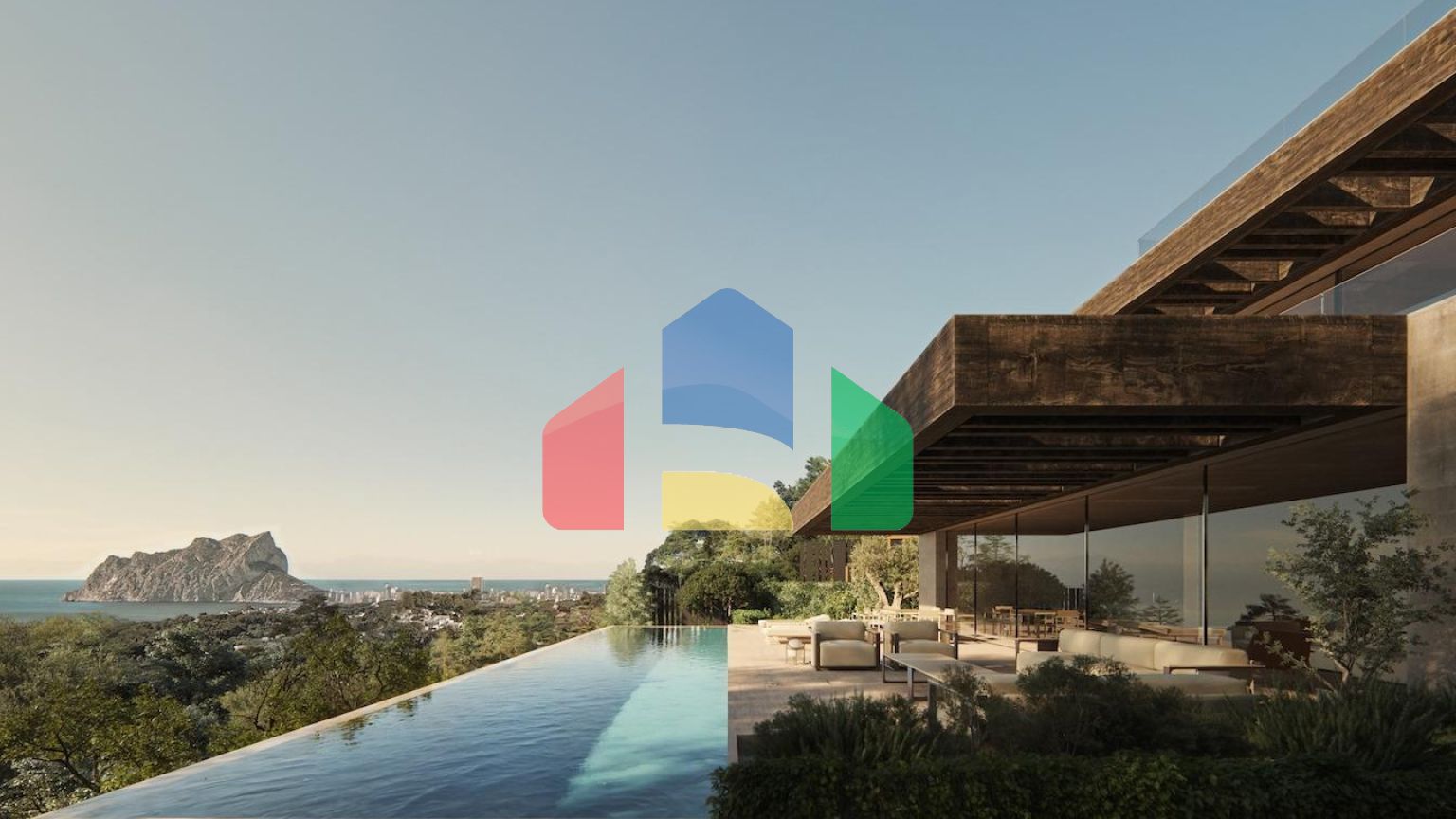 Эксклюзивная вилла современного дизайна с видом на море