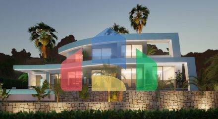 NEW BUILD VILLA WITH THE SEA VIEWS IN BENISSA