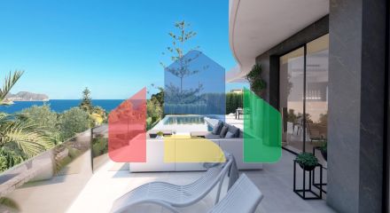 NEW BUILD VILLA WITH THE SEA VIEWS IN BENISSA