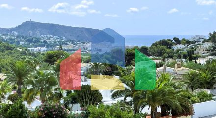 Эксклюзивная вилла в средиземноморском стиле с панорамным видом на море в Морайре (Коста-Бланка, Аликанте)