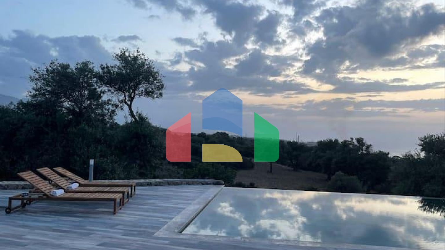 4-комнатная одноэтажная вилла 100 м2 с собственным бассейном