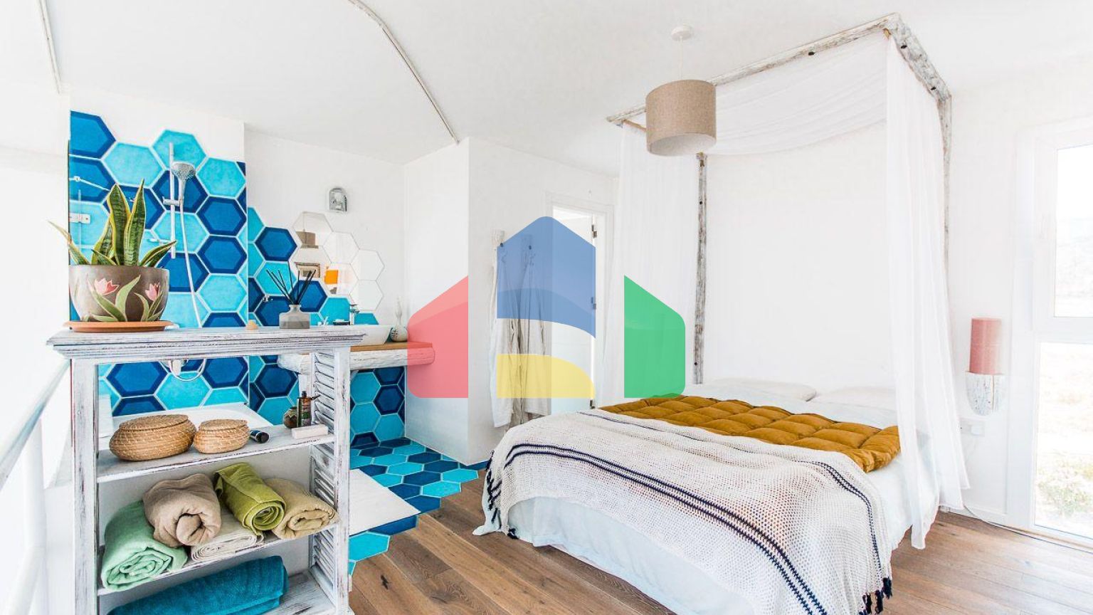 2-комнатные  апартаменты 57м2 с полной меблировкой в 100 метрах от пляжа.