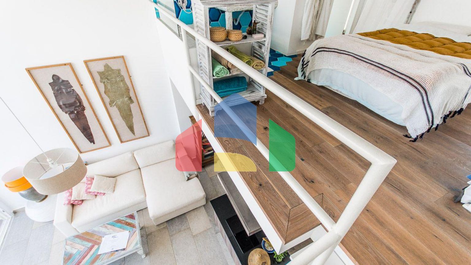 2-комнатные  апартаменты 57м2 с полной меблировкой в 100 метрах от пляжа.