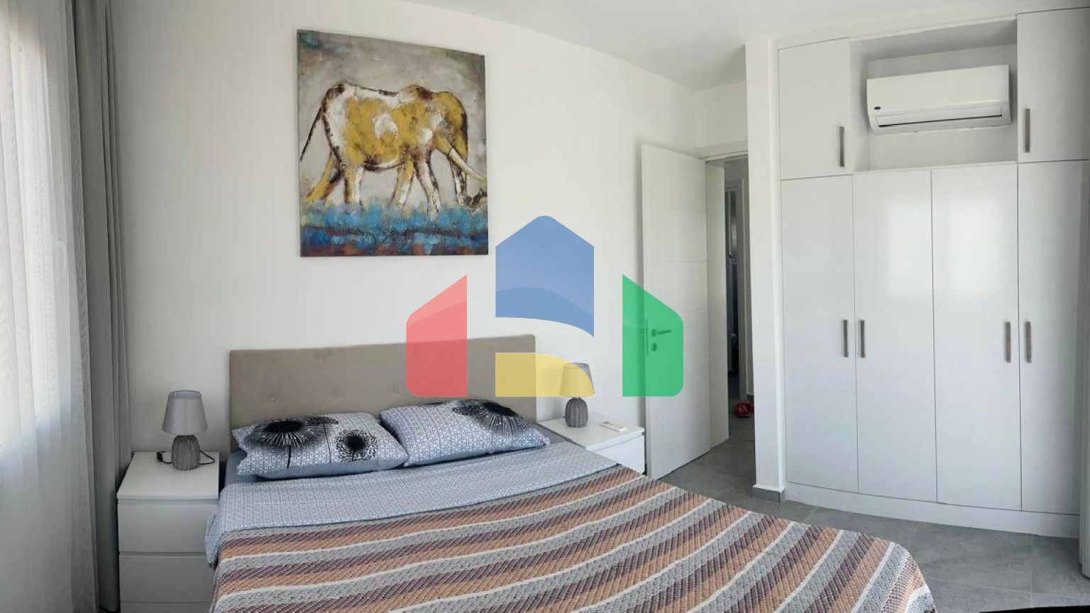 2-комнатные апартаменты 58 м2 в 500 метрах от моря