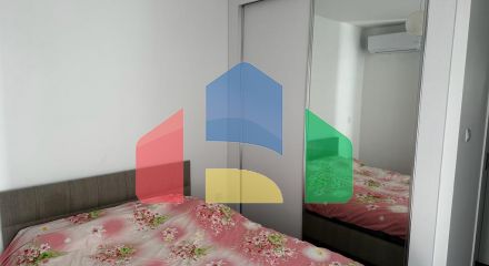 Two-bedroom apartment 110 m2 with sea and mountain views in Bellapais region.