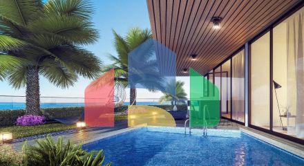 Two bedroom apartment of 74 m2 in a luxury development only 10 minutes from the sea