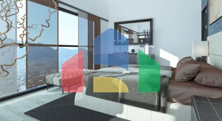 Two bedroom apartment of 74 m2 in a luxury development only 10 minutes from the sea