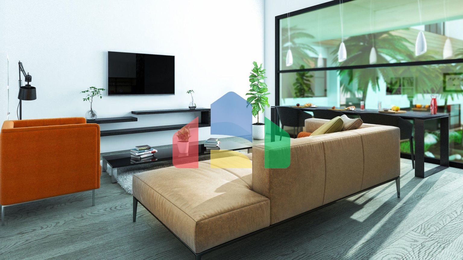 Элитные 3-комнатные апартаменты 65 м2 в центре Кирении 