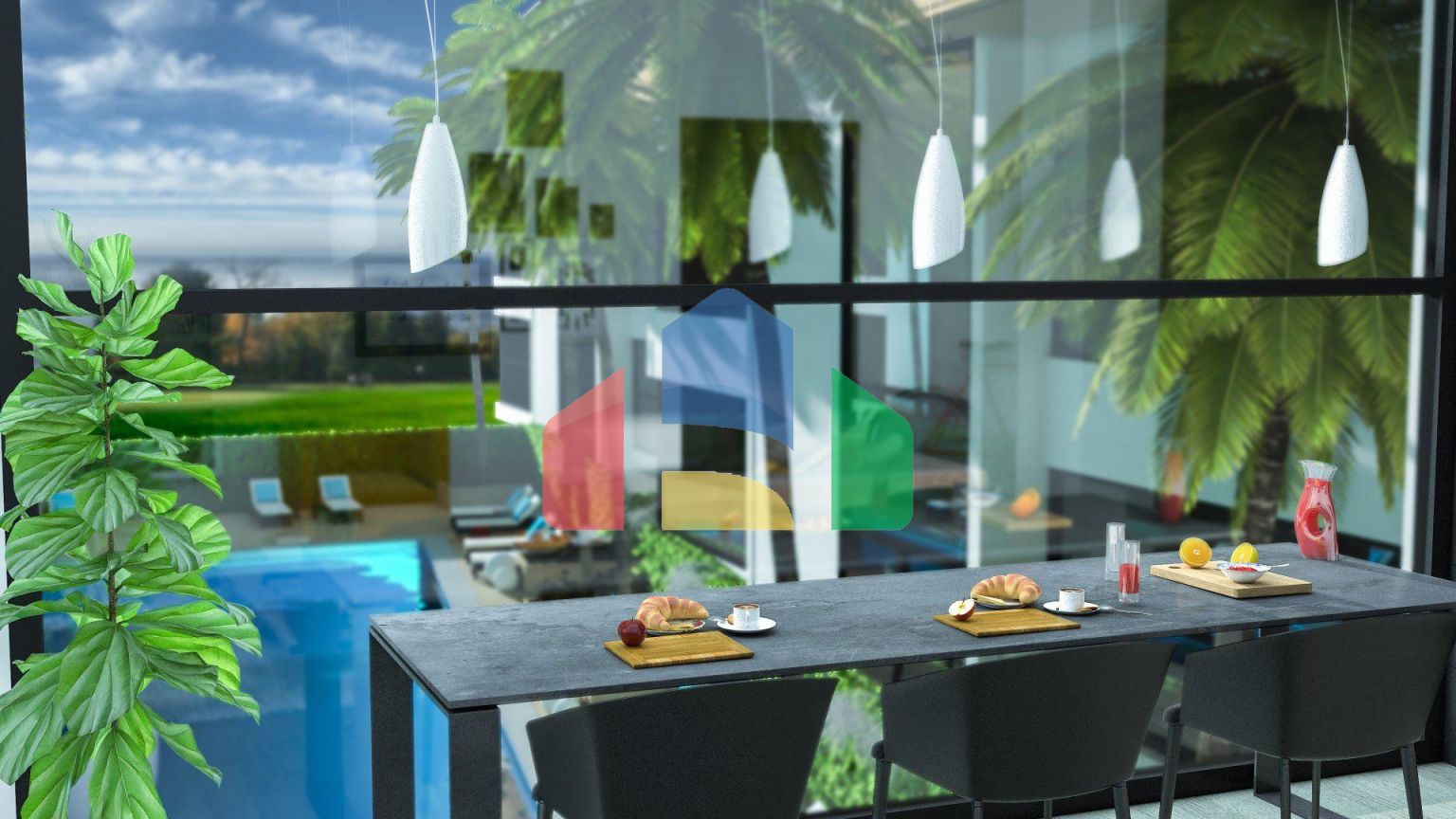 Элитные 3-комнатные апартаменты 65 м2 в центре Кирении 