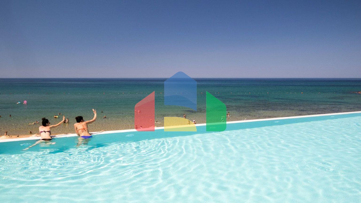 2-комнатные апартаменты 57м2 в 10 минутах от моря.