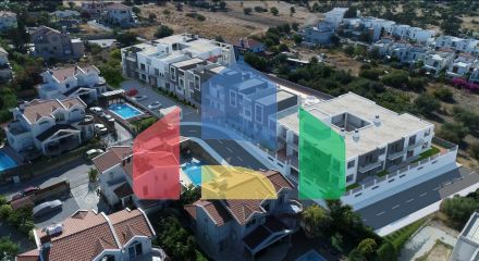 3-комнатные апартаменты 71м2 в 10 минутах от моря.