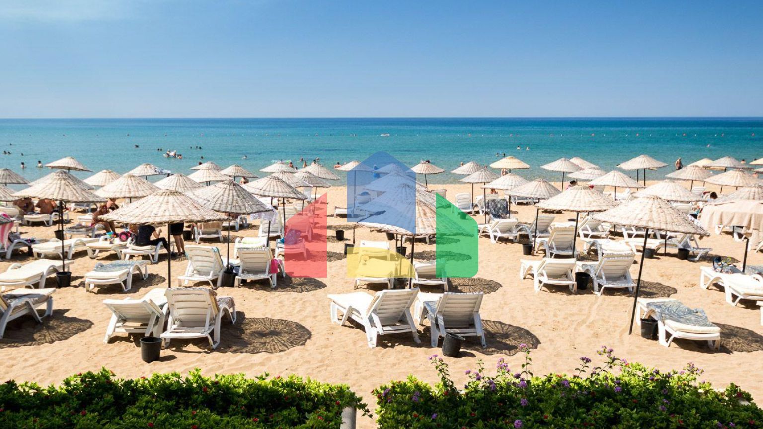 3-комнатные апартаменты 71м2 в 10 минутах от моря.