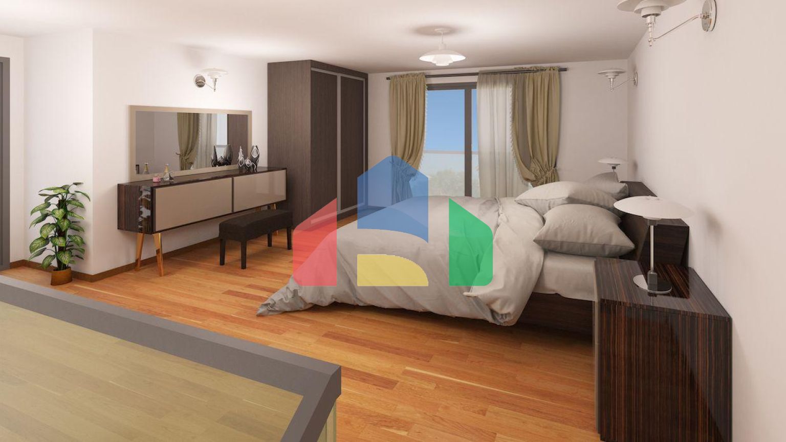 4-комнатные двухуровневые апартаменты 136 м2 в 10 минутах от моря