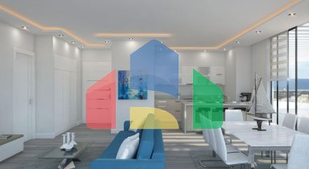 Элитные 2-комнатные апартаменты 75 м2 в центре Кирении Элитные 2-комнатные апартаменты 75 м2 в центре Кирении