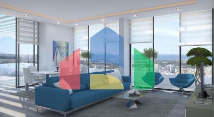 Элитные 2-комнатные апартаменты 75 м2 в центре Кирении Элитные 2-комнатные апартаменты 75 м2 в центре Кирении