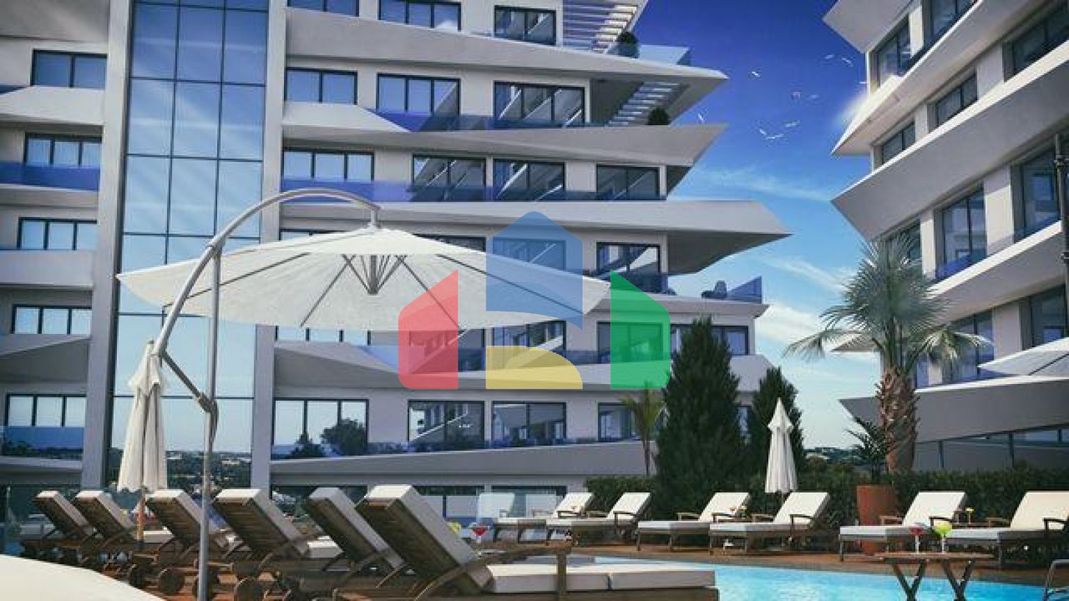 Элитные 3-комнатные апартаменты 112 м2 в центре Кирении