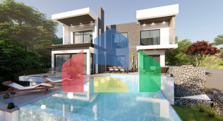5-room villa 311 m2 5 minutes drive from the beach