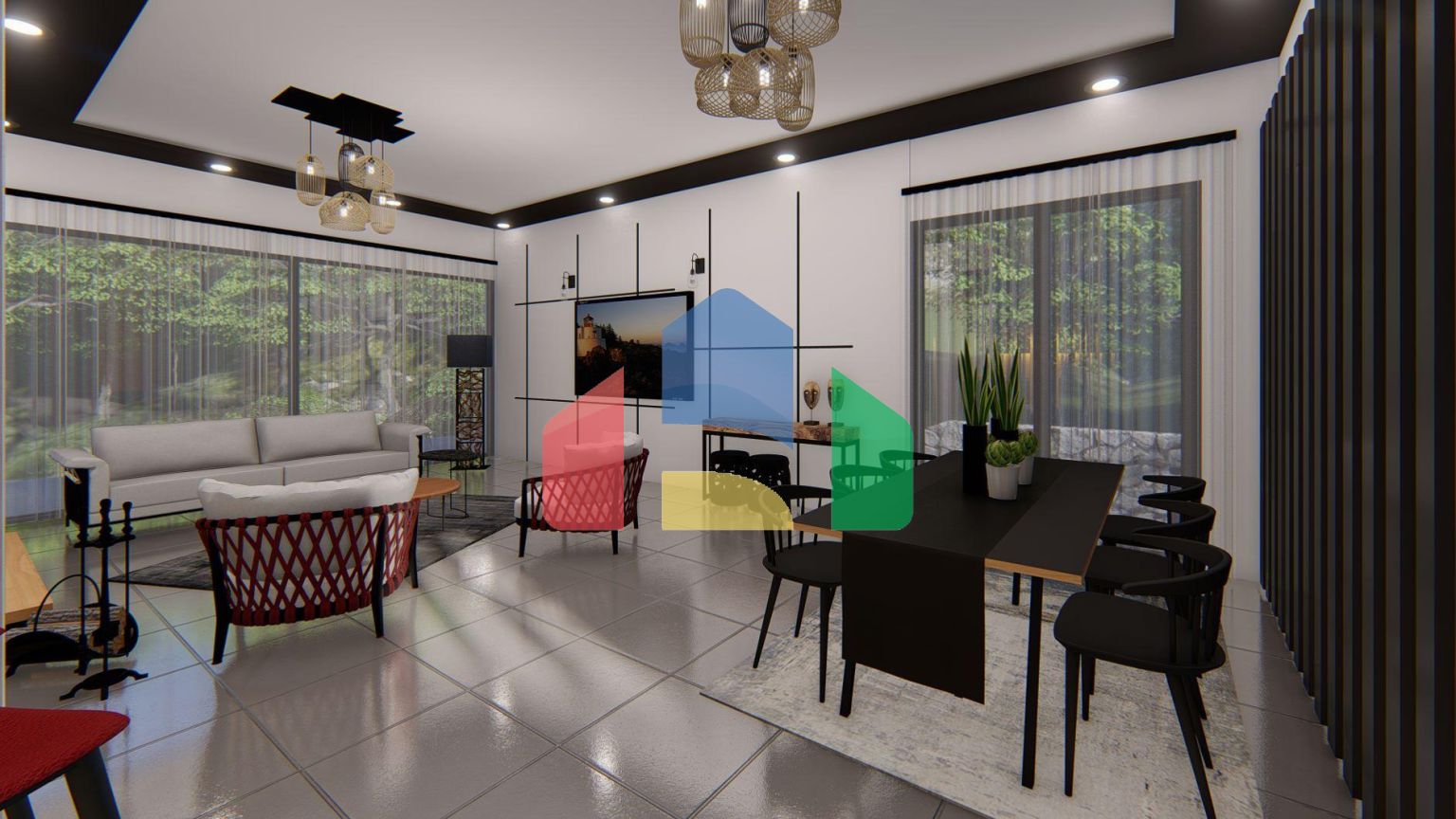 5-комнатная вилла 311 м2 в 5 минутах езды от пляжа