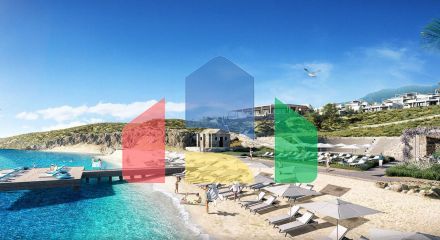 3-комнатный пентхаус 88м2 с  террасой 40 м2 в элитном комплексе в 50 метрах от собственного пляжа